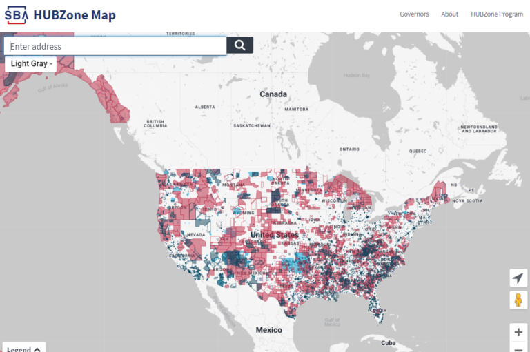 SBA HUBZone Map - Location Lookup | What is a HUBZone